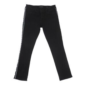 Lucky Brand Jeans Womens 6/28 (30x25.5) Black Tuxedo Stripe Lolita Skinny‎ Ankle